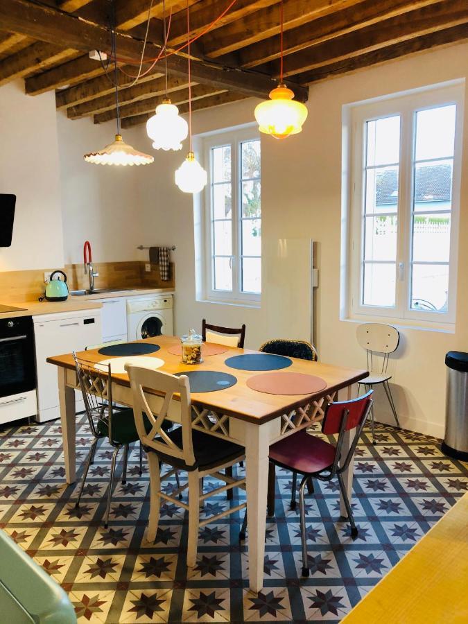 La Ferme De Mon Enfance Villa Villechétif Eksteriør billede