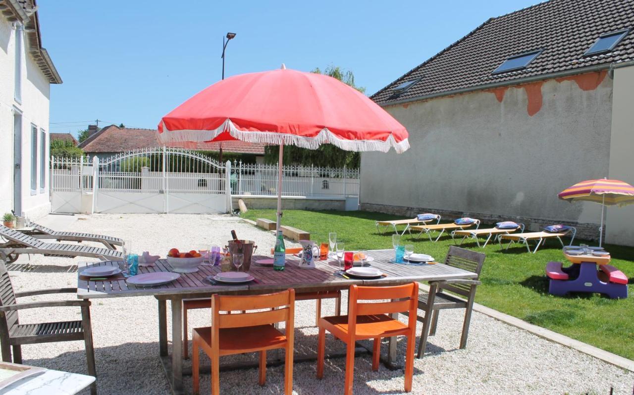 La Ferme De Mon Enfance Villa Villechétif Eksteriør billede