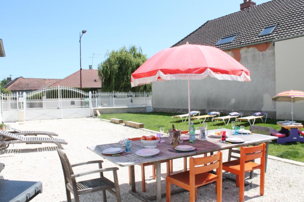 La Ferme De Mon Enfance Villa Villechétif Eksteriør billede