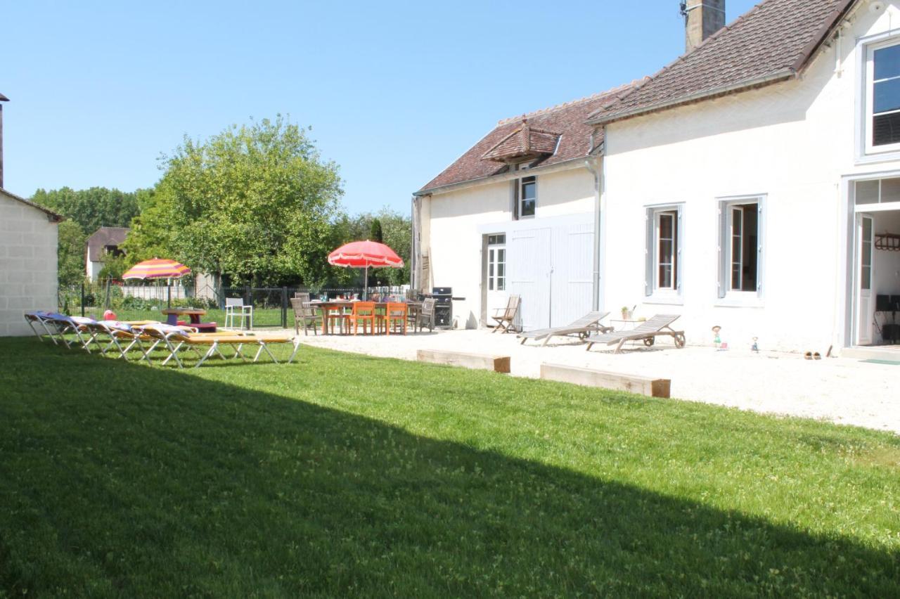 La Ferme De Mon Enfance Villa Villechétif Eksteriør billede